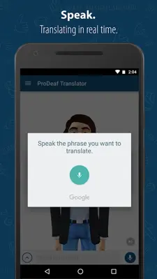 ProDeaf android App screenshot 2